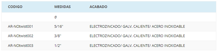arandelas-no-twist arandelas-no-twist